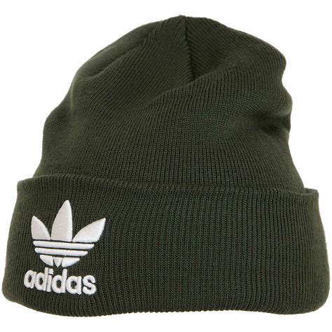 adidas beanie grün|Green .